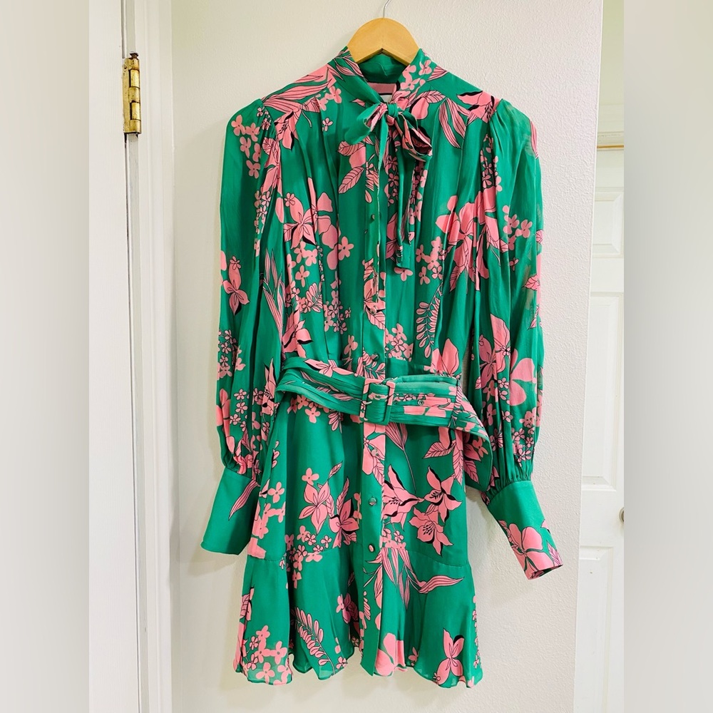 ALEXIS Tisdale Dress in Island Floral Size XS ASO the Bachelorette - Picture 4 of 9